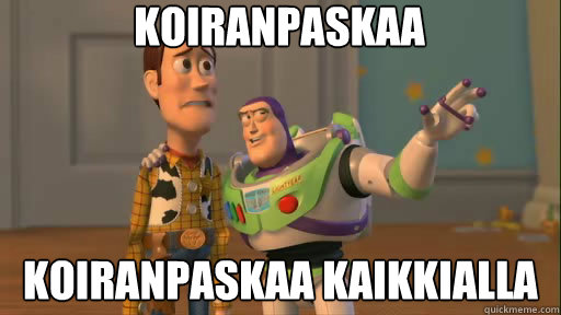 Koiranpaskaa Koiranpaskaa kaikkialla  Everywhere