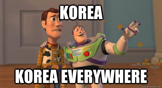 korea korea EVERYWHERE  Toy Story Everywhere