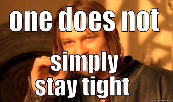 the one - ONE DOES NOT SIMPLY STAY TIGHT  Boromir