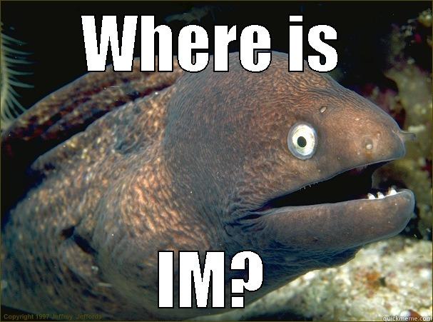 rethyn lost - WHERE IS IM? Bad Joke Eel