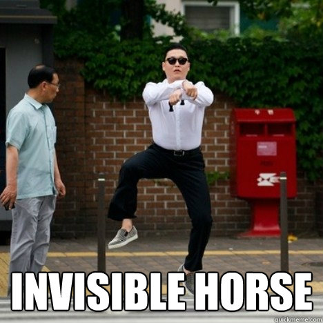  invisible horse  