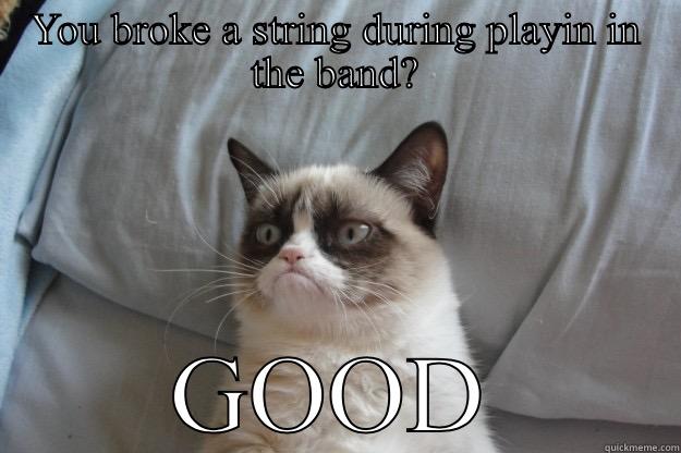 Boo This Song Eternal  - YOU BROKE A STRING DURING PLAYIN IN THE BAND? GOOD Grumpy Cat