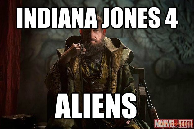 indiana jones 4 aliens  