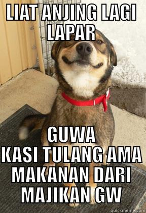 GOOD DOG - LIAT ANJING LAGI LAPAR GUWA KASI TULANG AMA MAKANAN DARI MAJIKAN GW Good Dog Greg