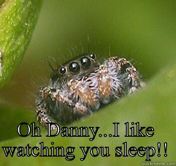 Danny's Nightmare -  OH DANNY...I LIKE WATCHING YOU SLEEP!! Misunderstood Spider