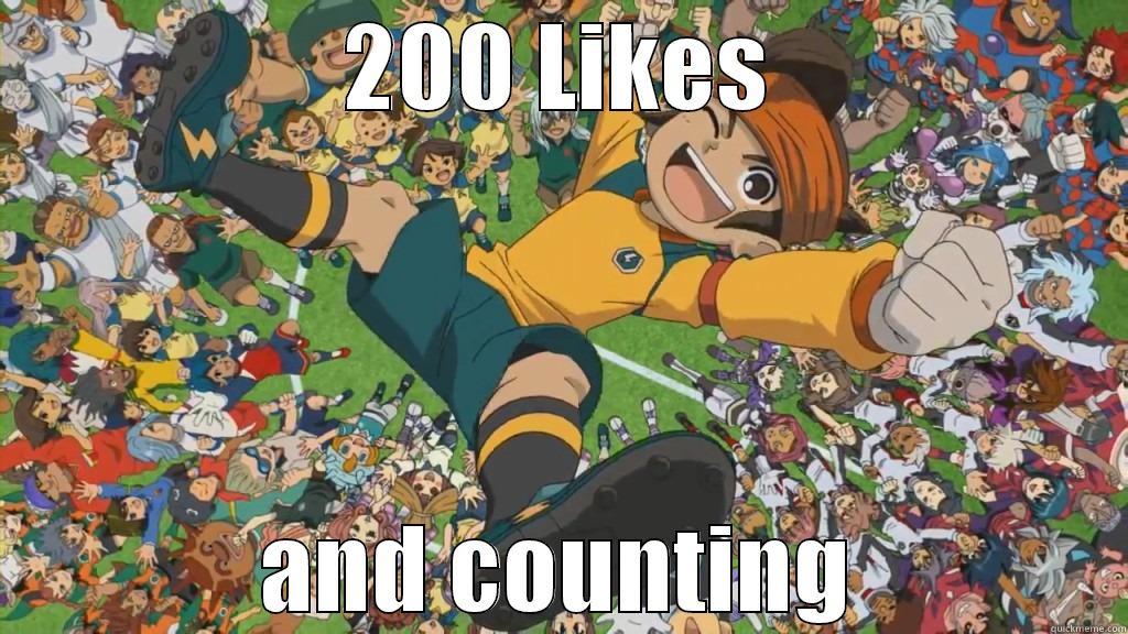 Hip, hip, Huzzah - 200 LIKES AND COUNTING Misc