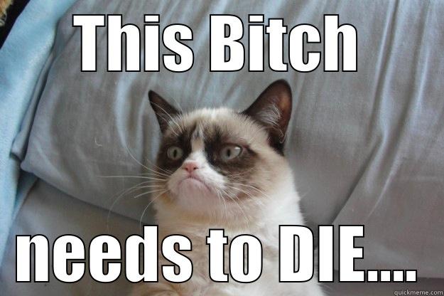 THIS BITCH NEEDS TO DIE.... Grumpy Cat