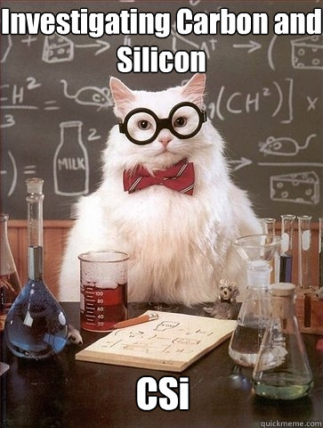 Investigating Carbon and Silicon CSi  Chemistry Cat