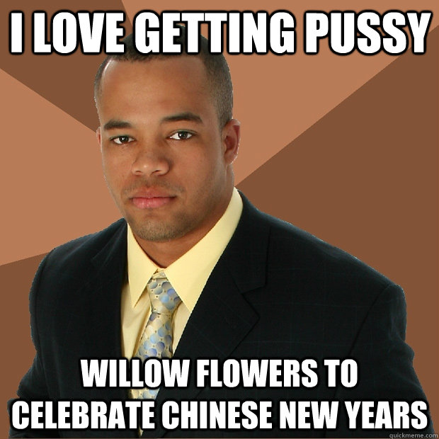 I love getting pussy willow flowers to celebrate chinese new years - I love getting pussy willow flowers to celebrate chinese new years  Successful Black Man
