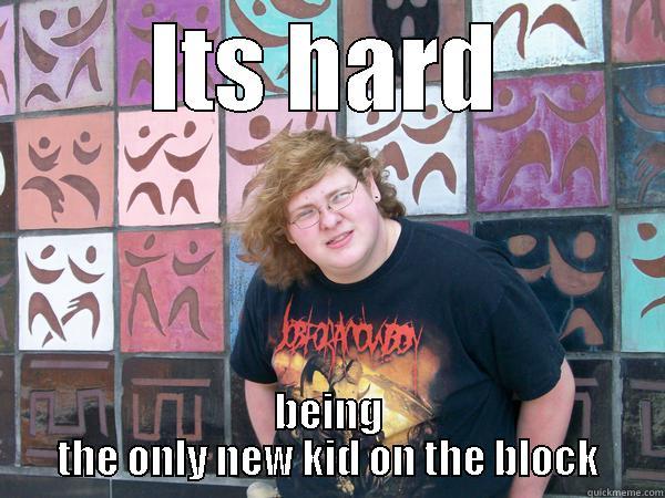 G MAN - ITS HARD BEING THE ONLY NEW KID ON THE BLOCK Misc