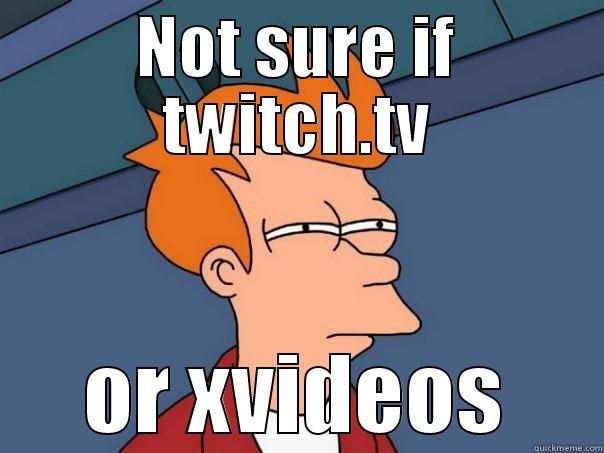 NOT SURE IF TWITCH.TV OR XVIDEOS Futurama Fry