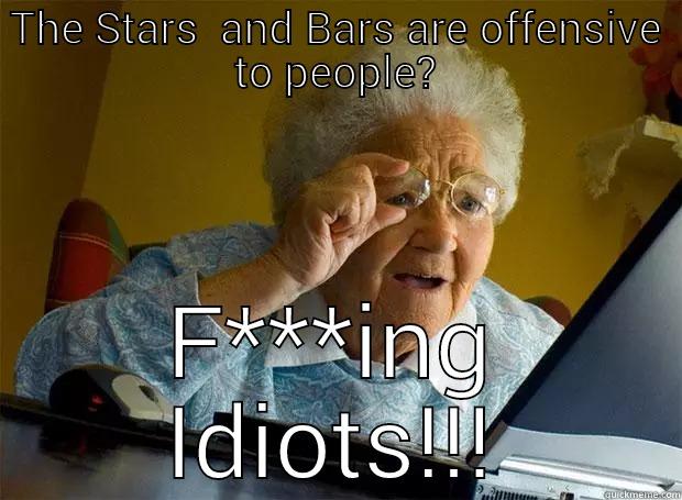 THE STARS  AND BARS ARE OFFENSIVE TO PEOPLE? F***ING IDIOTS!!! Grandma finds the Internet