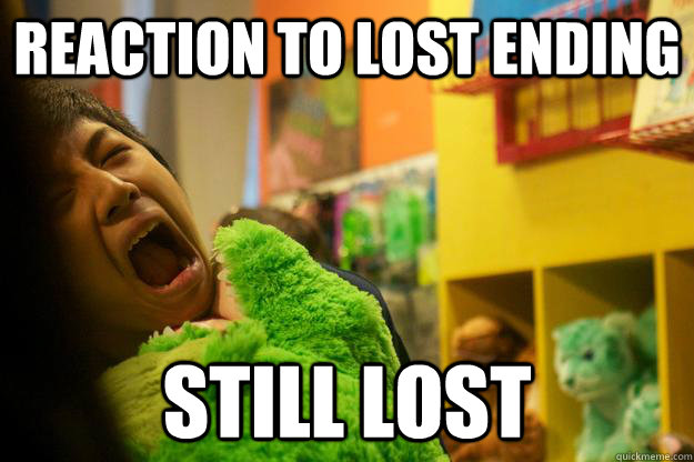 reaction to lost ending still lost - reaction to lost ending still lost  Misc