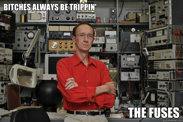 Bitches always be trippin' the fuses - Bitches always be trippin' the fuses  Nerd Swagger