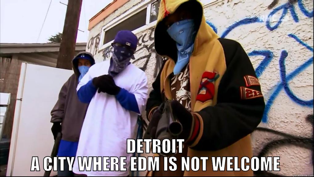  DETROIT A CITY WHERE EDM IS NOT WELCOME Misc