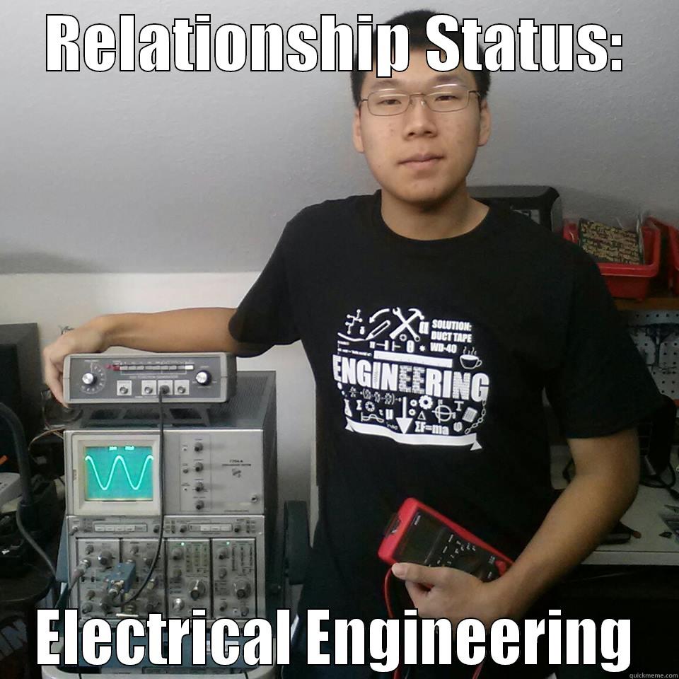 Relationship Status: Engineer - RELATIONSHIP STATUS: ELECTRICAL ENGINEERING Misc