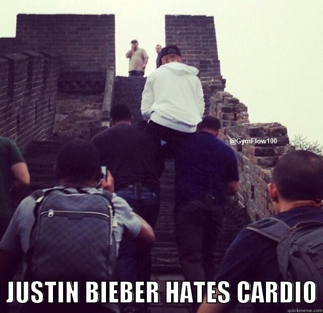    JUSTIN BIEBER HATES CARDIO Misc