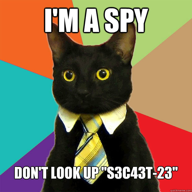 I'm a Spy Don't look up 