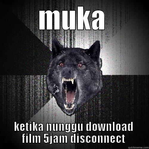 MUKA KETIKA NUNGGU DOWNLOAD FILM 5JAM DISCONNECT Insanity Wolf