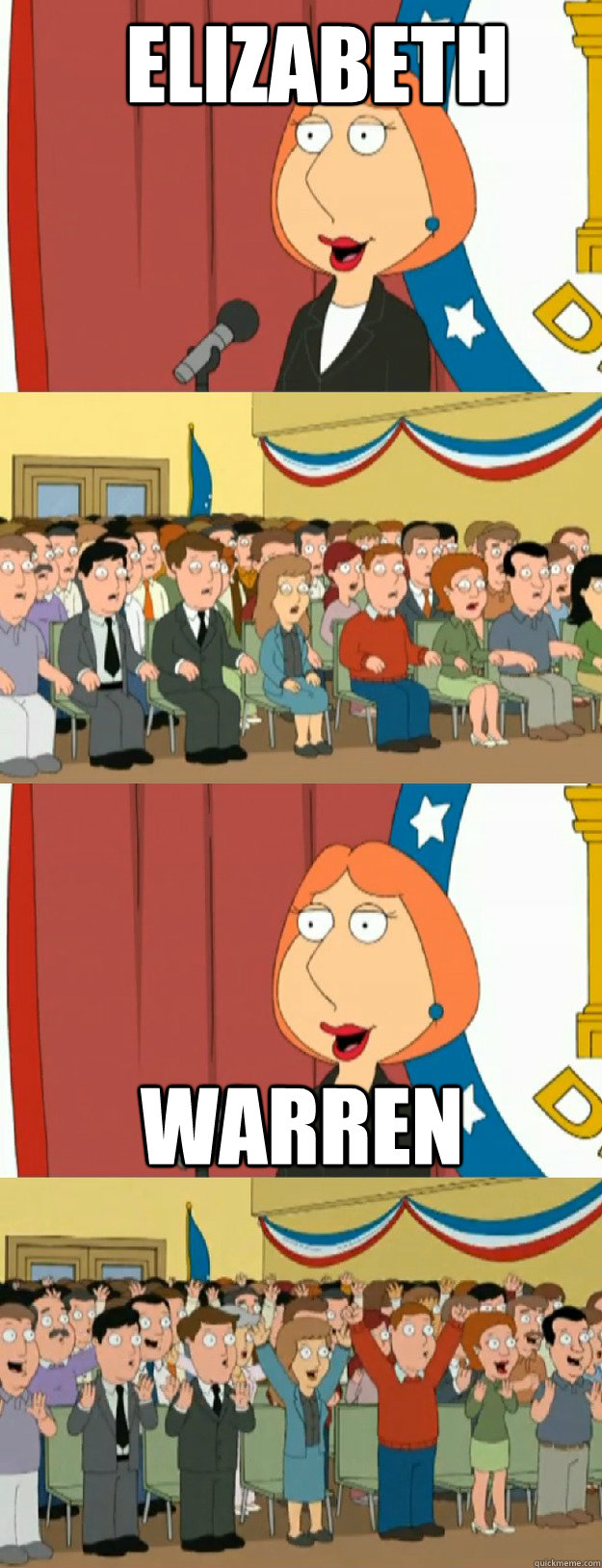 Elizabeth Warren  Lois Griffin