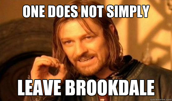 One Does Not Simply Leave brookdale  Boromir