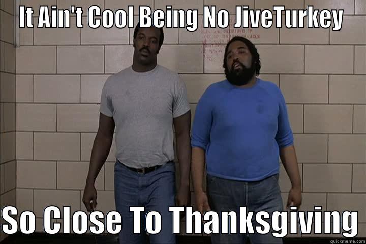 IT AIN'T COOL BEING NO JIVETURKEY  SO CLOSE TO THANKSGIVING Misc