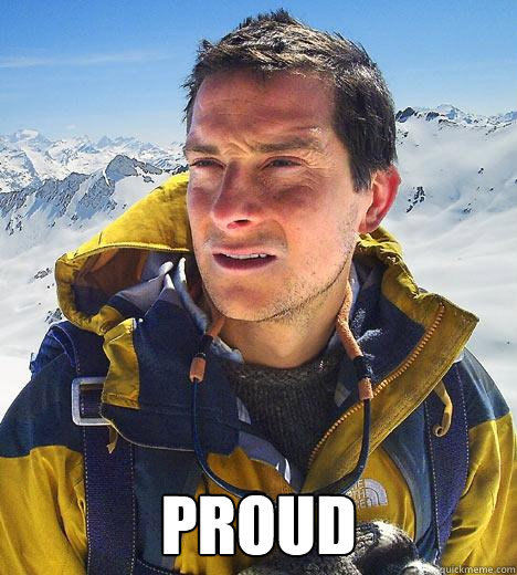  PROUD  Bear Grylls