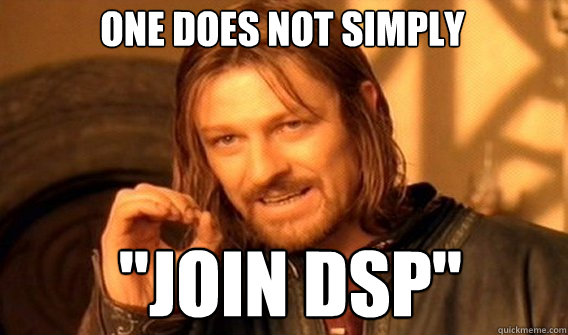 One does not simplY 