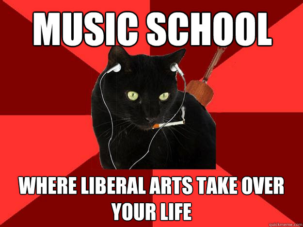 Music School Where Liberal Arts Take over your Life  Berklee Cat