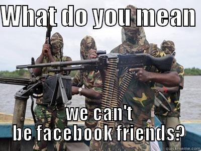 Boko Baby - WHAT DO YOU MEAN  WE CAN'T BE FACEBOOK FRIENDS? Misc