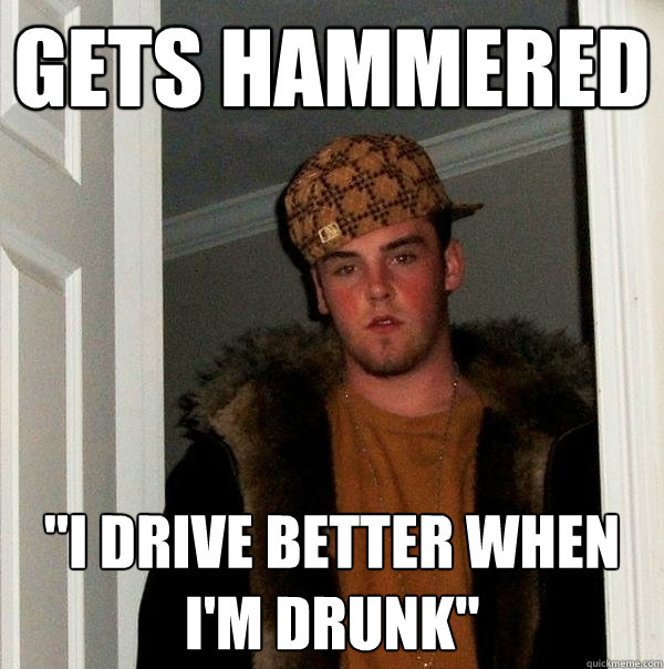 Gets hammered 