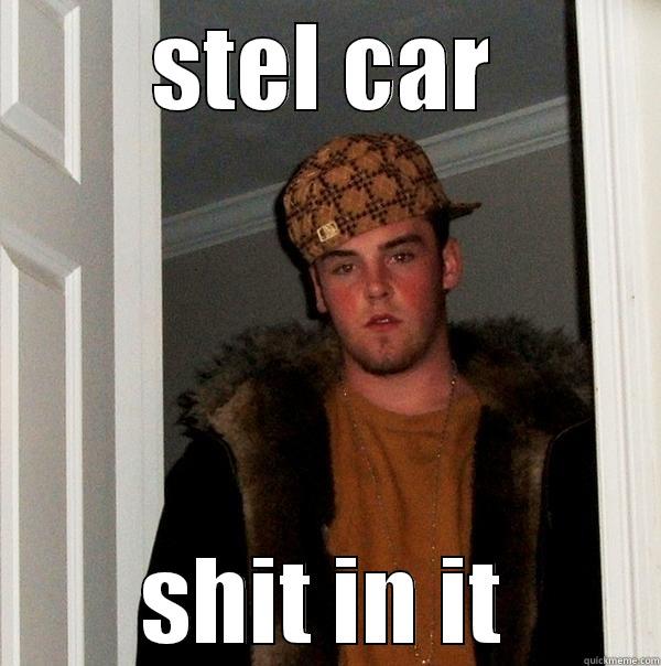 STEL CAR SHIT IN IT Scumbag Steve