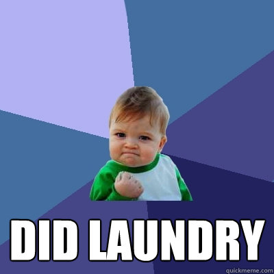  Did Laundry  Success Kid