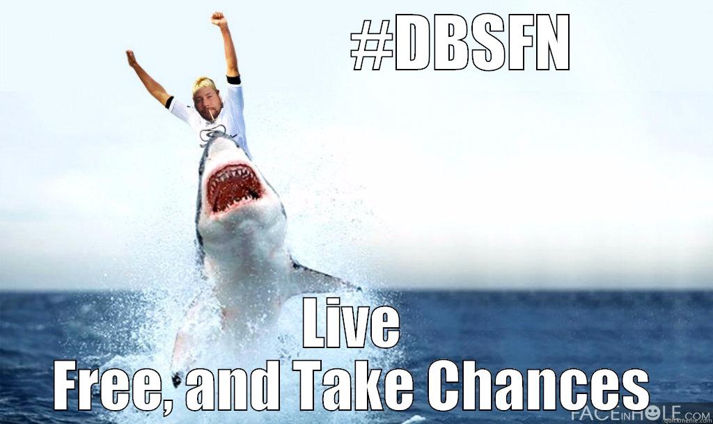                   #DBSFN LIVE FREE, AND TAKE CHANCES Misc