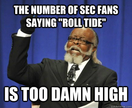 The number of SEC fans saying 