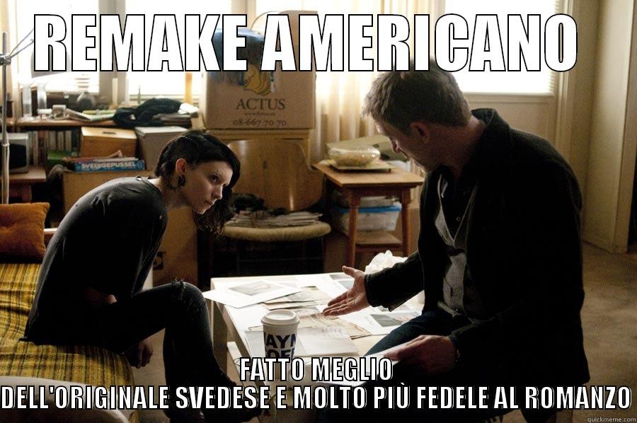 Fincher pro - REMAKE AMERICANO  FATTO MEGLIO DELL'ORIGINALE SVEDESE E MOLTO PIÙ FEDELE AL ROMANZO Misc