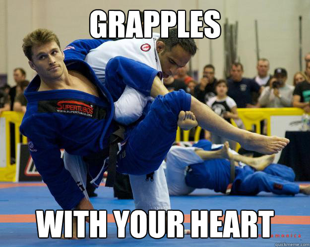 Grapples With your heart  Ridiculously Photogenic Jiu Jitsu Guy