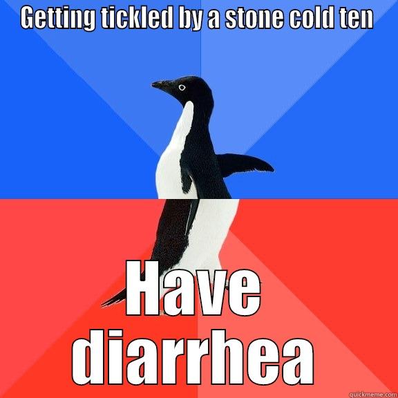 GETTING TICKLED BY A STONE COLD TEN HAVE DIARRHEA Socially Awkward Awesome Penguin