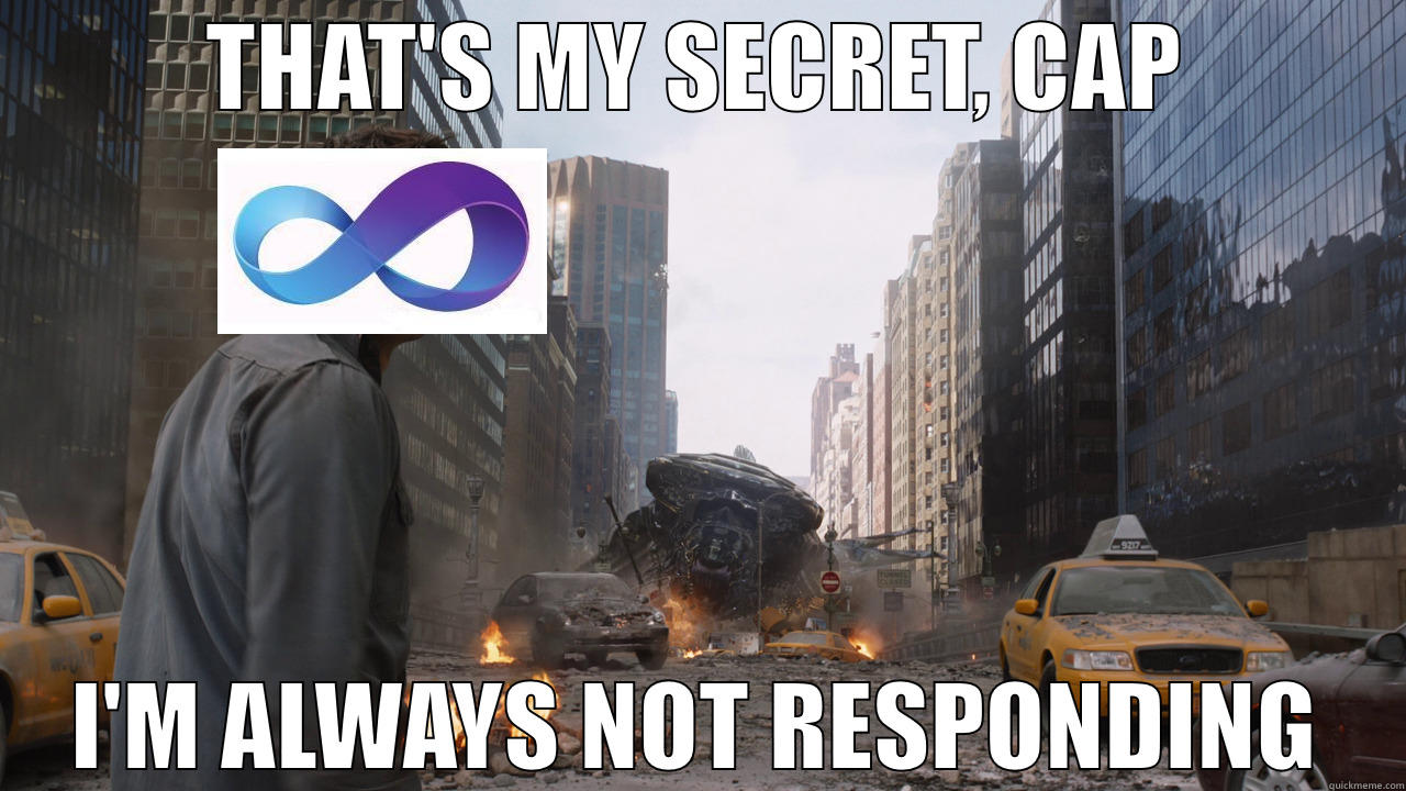 THAT'S MY SECRET, CAP I'M ALWAYS NOT RESPONDING Misc