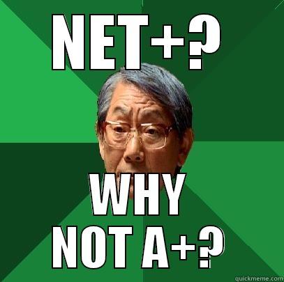 NET+? WHY NOT A+? High Expectations Asian Father