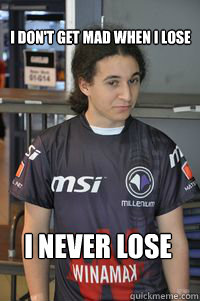 I don't get mad when i lose I never lose - I don't get mad when i lose I never lose  Stephano to ze bank