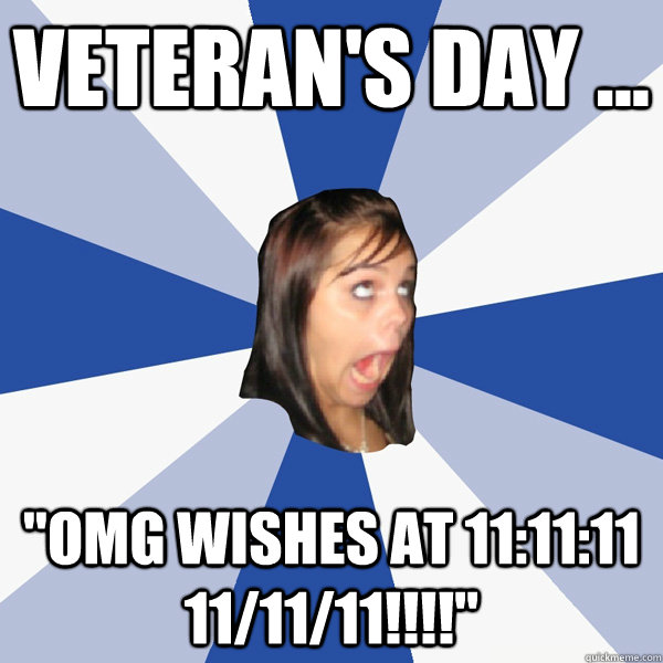 Veteran's Day ... 