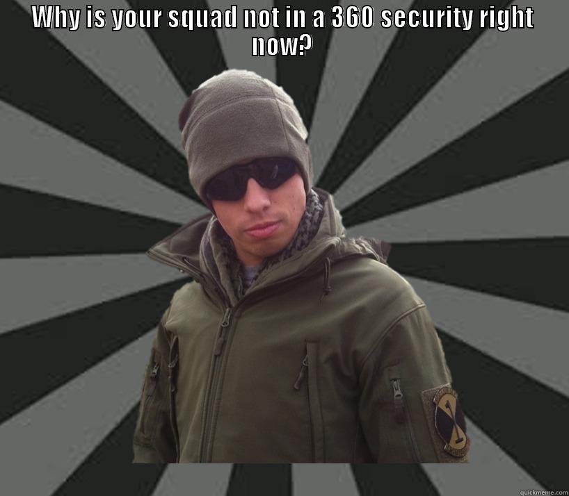 WHY IS YOUR SQUAD NOT IN A 360 SECURITY RIGHT NOW?  Misc