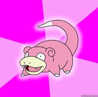 Pink pokemon from 90s -   Slowpoke