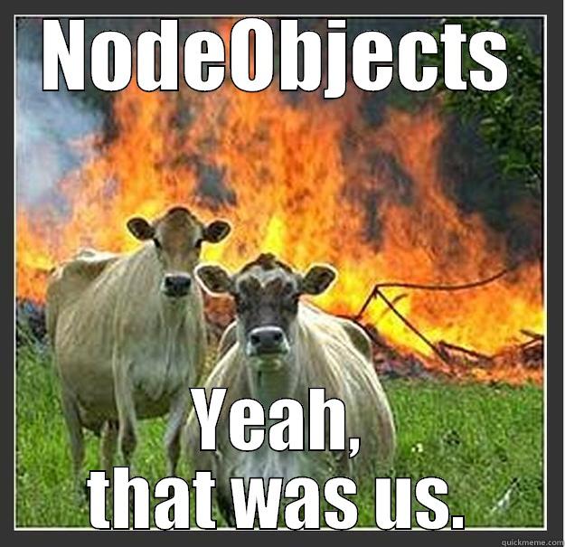 Cowpocalypse Now! - NODEOBJECTS YEAH, THAT WAS US. Evil cows