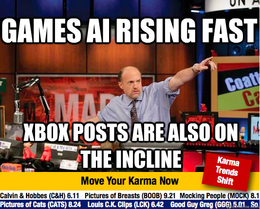 Games AI Rising Fast XBOX POSTS ARE ALSO ON THE INCLINE  Mad Karma with Jim Cramer