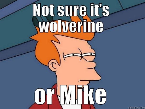 NOT SURE IT'S WOLVERINE OR MIKE Futurama Fry