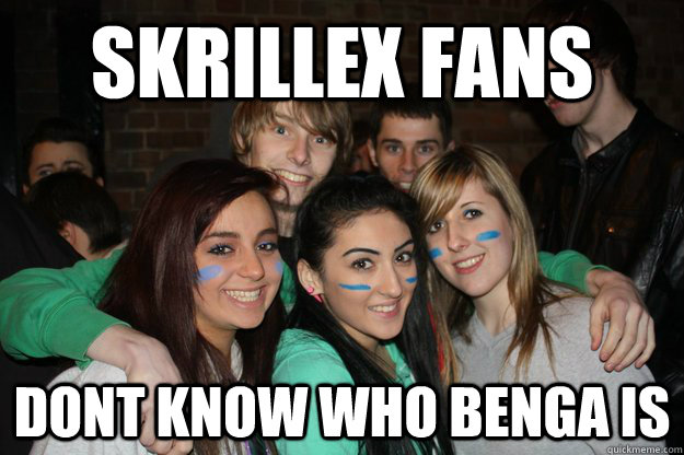 Skrillex Fans Dont know who Benga is - Skrillex Fans Dont know who Benga is  Skrillex 2