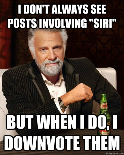 I don't always see posts involving 