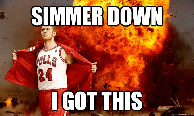 Simmer down I got this - Simmer down I got this  scal